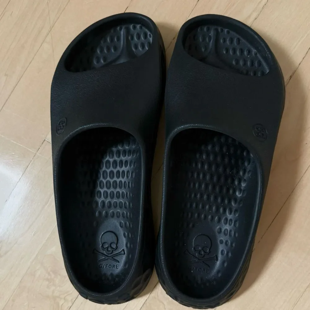 G/FORE G/Slide Ultra-lightweight Waterproof Sandal Street Shoe in Black 6 NWOB